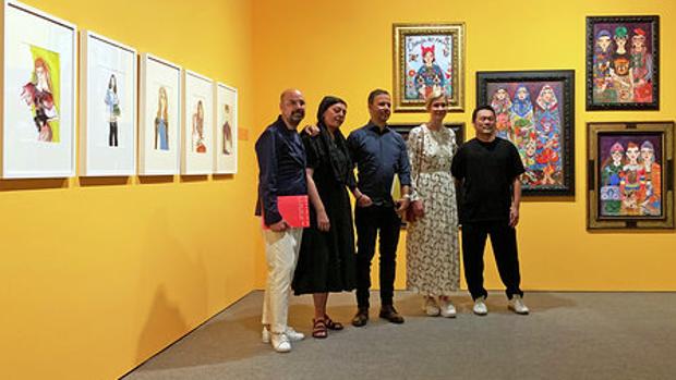 Jesús Cano, Aurore de la Morineire, Jason Brooks, Amelie Hegardt e Hiroshi Tanabe