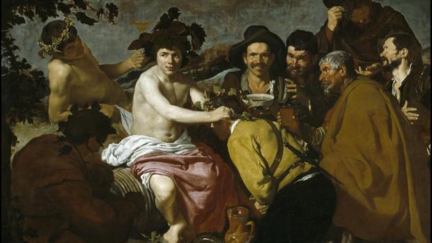 La risa se consideraba algo propio de borrachos, como en el cuadro «Los Borrachos», de Velázquez