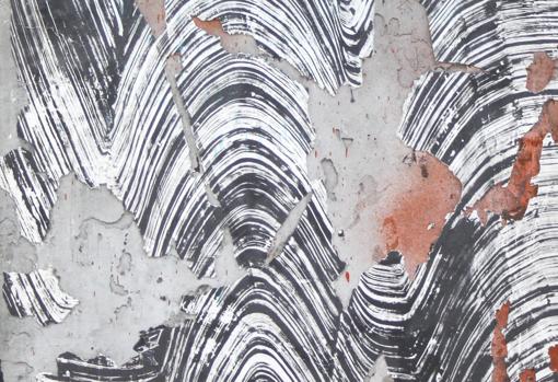Detalle de «Wave Painting» (2018)