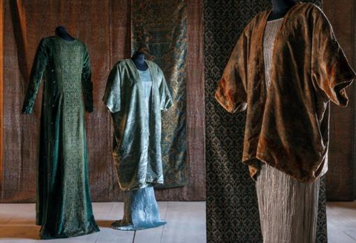 Tres diseños de Mariano Fortuny y Madrazo, en la muestra