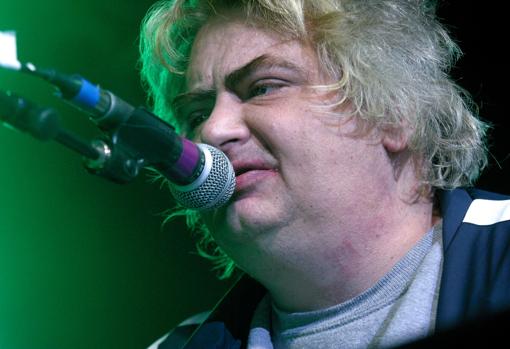 Daniel Johnston, en plena actuación