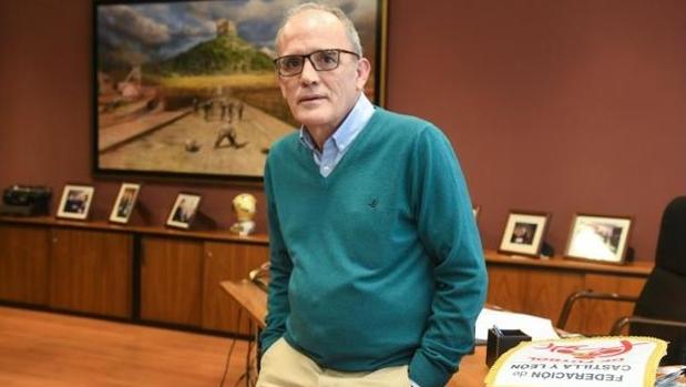 Marcelino Maté, presidente de la Federación de Castilla y León