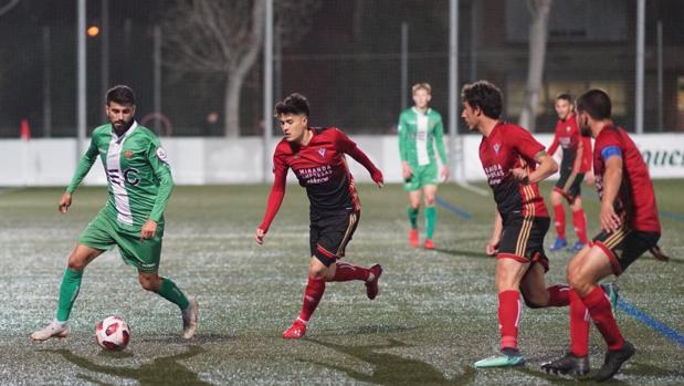 Final de la Copa Federación, en la que el Mirandés se ha proclamado campeón ante el Cornellá