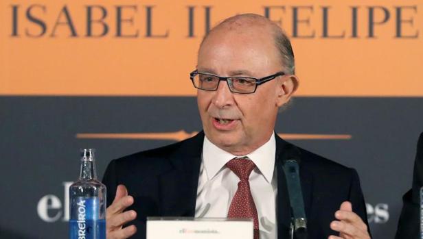 El ministro de Hacienda, Cristóbal Montoro