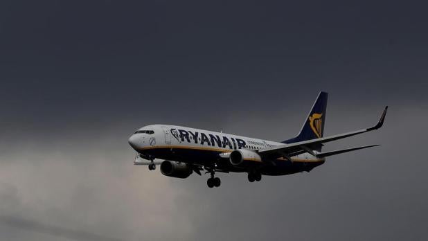 Avión de Ryanair
