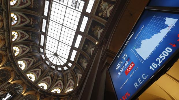 El Ibex 35 se está viendo afectado por las caídas del resto de bolsas