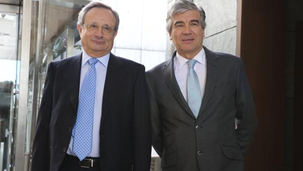 Rafael Villaseca y Francisco Reynés, la semana pasada