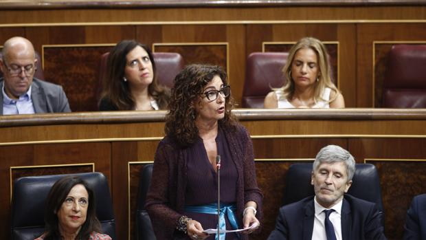 La ministra de Hacienda, María Jesús Montero,