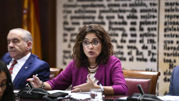 María Jesús Montero, ministra de Hacienda