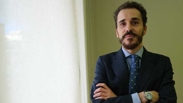 Fernando Matesanz, director de Spanish VAT Services Asesores, durante la entrevista con ABC