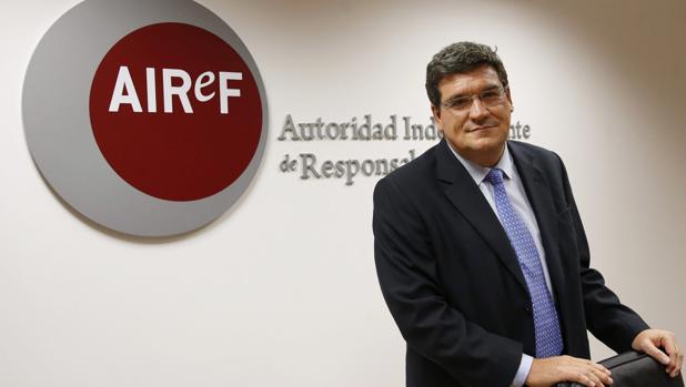 El presidente de la Airef, José Luis Escribá