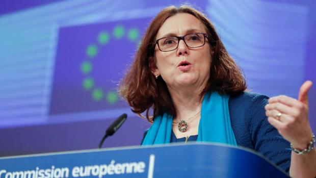 La comisaria europea de Comercio, Cecilia Malmstrom