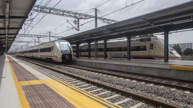 Estación de Adif en Huelva