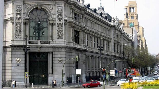 La sede del Banco de España, en Madrid
