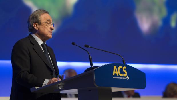 Florentino Pérez, presidente de ACS