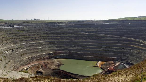 Corta minera de Cobre Las Cruces, donde se produjo el derrumbe en enero pasado