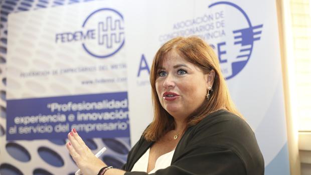 Carmen Moreno, presidenta de la Asociación de Concesionarios de Sevilla, Asconse