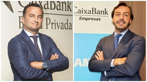 Guillermo Martín, nuevo director comercial de Banca Empresas y a Jesús Garrido-Arroquia, nuevo director comercial de Banca Privada