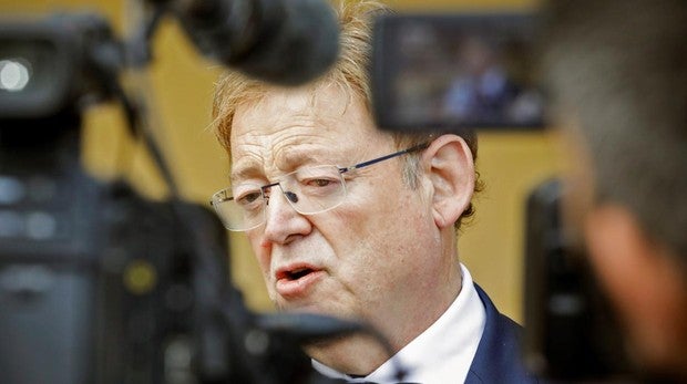 El presidente valenciano Ximo Puig, ayer en Bruselas