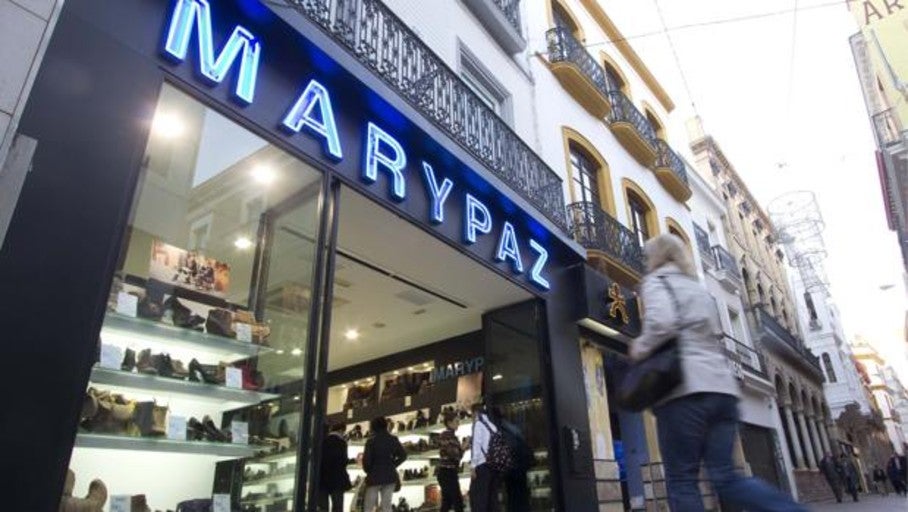 Las zapaterías Marypaz, con 192 tiendas y 850 trabajadores, solicitan  entrar en liquidación
