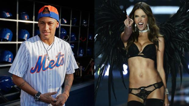 Neymar y Alessandra Ambrosio