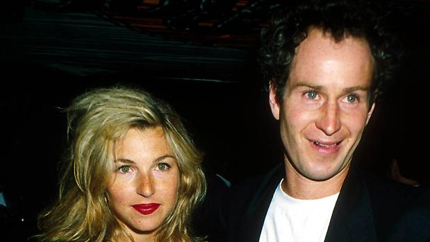 John McEnroe y Tatum O’Neal cuando aún estaban juntos