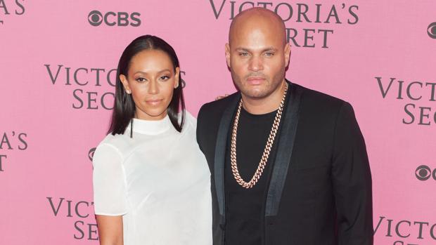 La cantante Mel B con su exmarido Stephen Belafonte