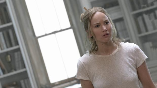 Jennifer Lawrence en una escena de «¡Madre!»
