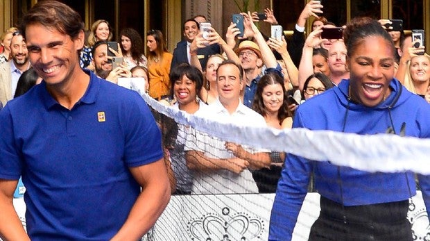 Rafa Nadal y Serena Williams