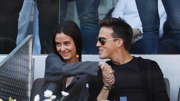 Victoria Federica y Gonzalo Caballero en el Mutua Madrid Open