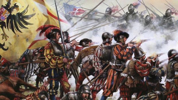 Batalla de Pavia, por Augusto Ferrer-Dalmau Nieto