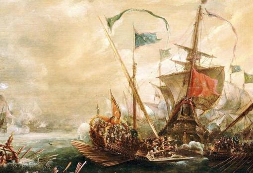 Representación de piratas berberiscos en el siglo XVI