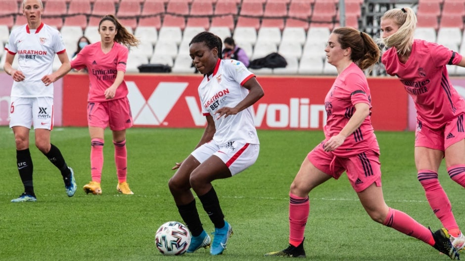 El Sevilla FC Femenino empata ante el Real Madrid (1-1) y se va al parón  con buen sabor de boca