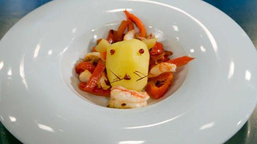 El plato pretendía ser un homenaje de la valentía de Alberto, su creador