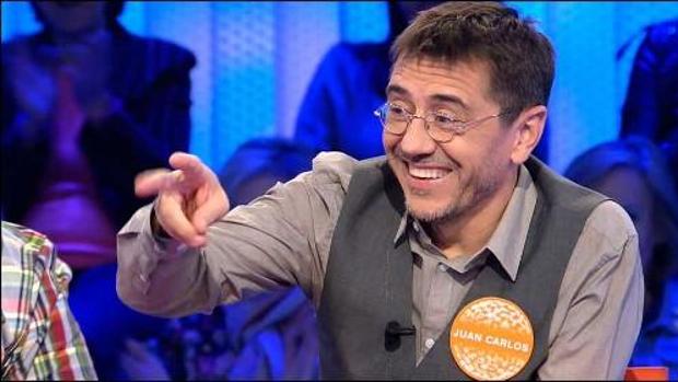 Juan Carlos Monedero, en «Pasapalabra»