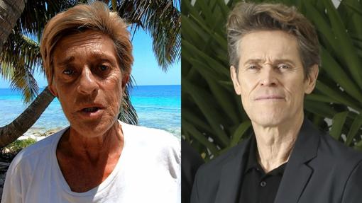 Chelo García Cortés y Willem Defoe