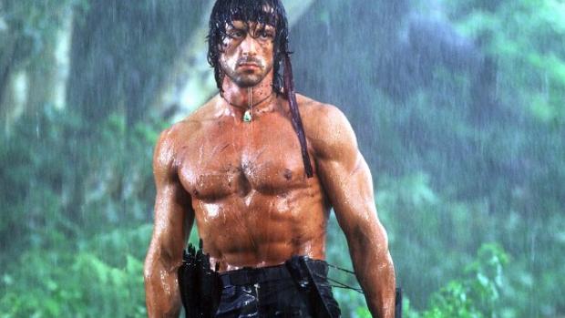 Sylvester Stallone, en «Acorralado»