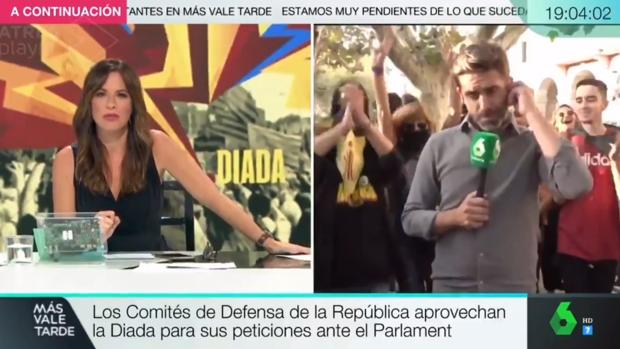 José Yélamo, con Mamen Mendizábal en «Más vale tarde»