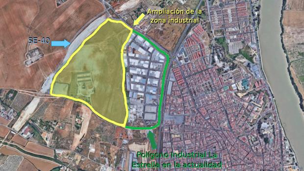 El polígono industrial La Estrella se verá ampliado tras aprobarse en el pleno del Ayuntamiento de Coria