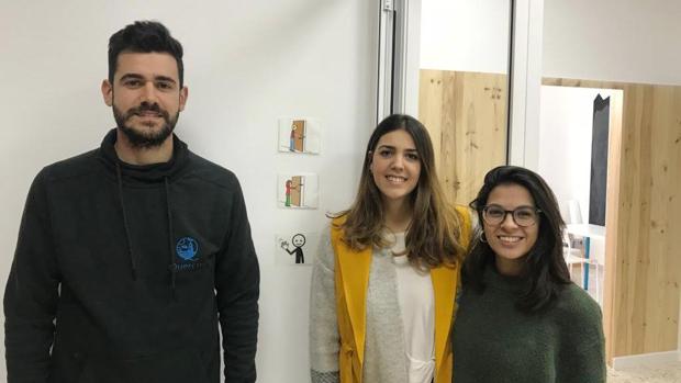 Responsables de la empresa Quercus, que ha puesto en marcha la iniciativa ABC