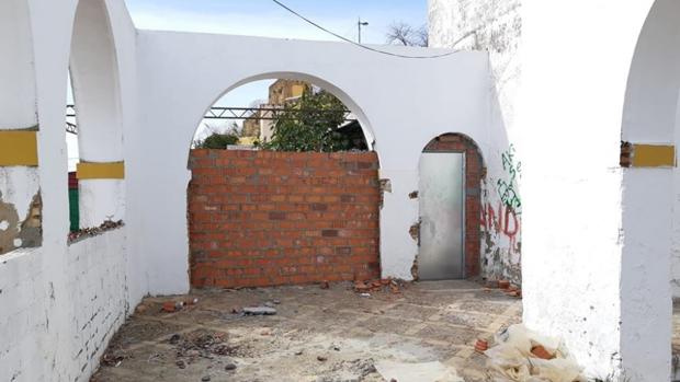 Obras realizadas en el mirador del edificio patrimonial