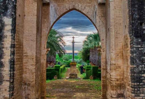 Vista desde el interior de la iglesia