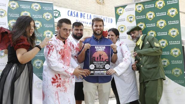 Presentación del cartel de Mairena Zombie, que se celebrará el próximo 5 de octubre