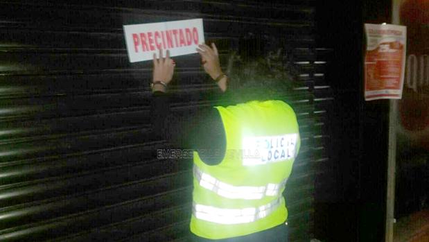 La sala Tamgo fue clausurada la noche del viernes