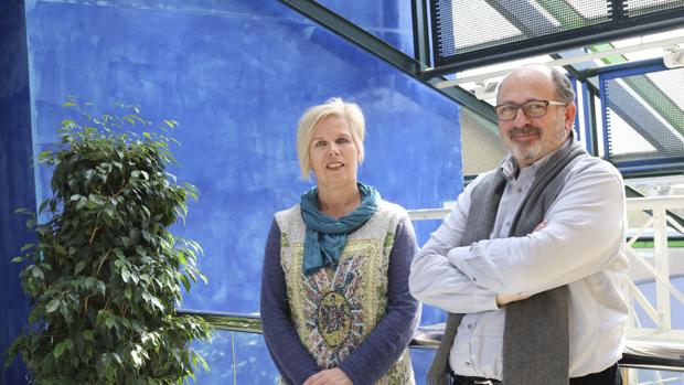 Evelyn Huizing, enfermera y experta en suicidios, y José Carmona, psiquiatra y director del Plan Integral de Salud Mental de la Junta de Andalucía