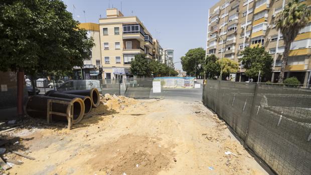 Inicio de las obras de la avenida de El Greco