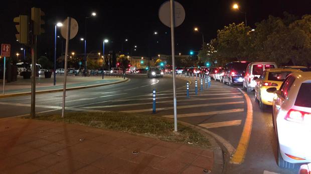 Atascos este sábado para salir de Torre Sevilla