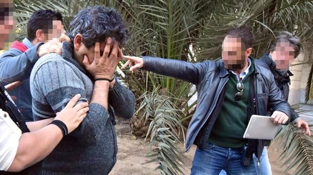 El acusado de la violación brutal ocurrida en el Parque de María Luisa, al llegar a los juzgados