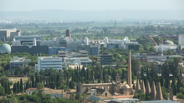 Vista aérea de La Cartuja