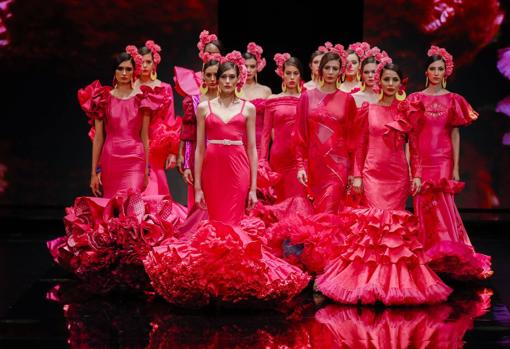 Un desfile en la pasarela de Simof